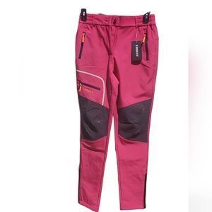 Outdoor Sport Pink Outdoor Waterproof Ski Wet-Tex Pants